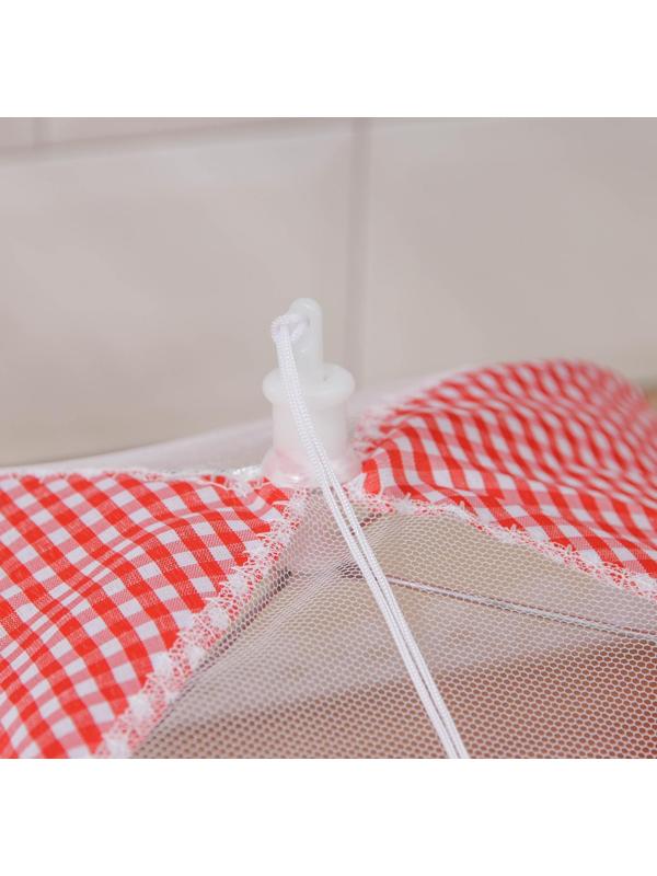 Термокрышка для еды «Клетка», 35×35×22 см, цвет МИКС