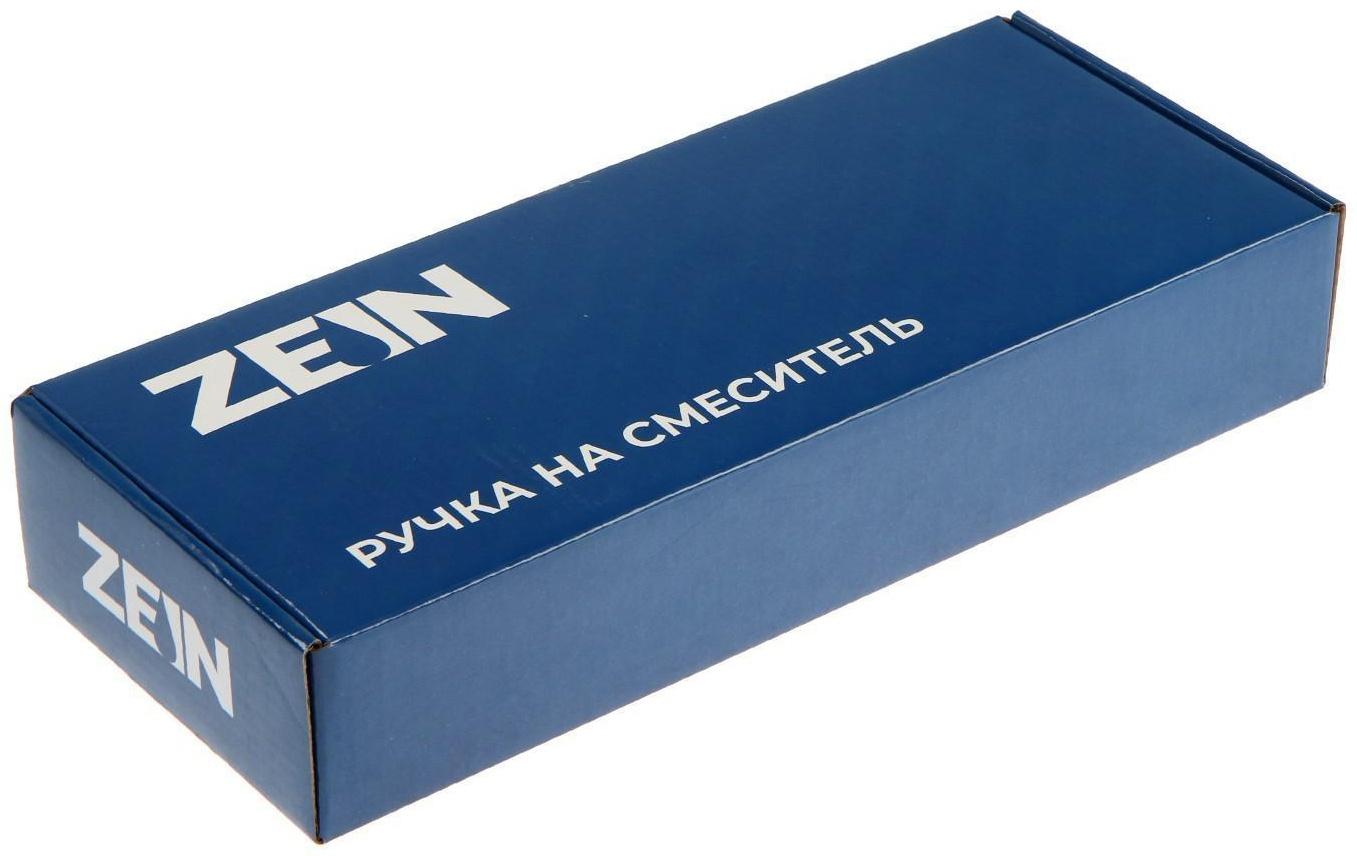 Ручка на смеситель ZEIN Z001, для кран-букс со штоком под квадрат, пластик, цвет хром