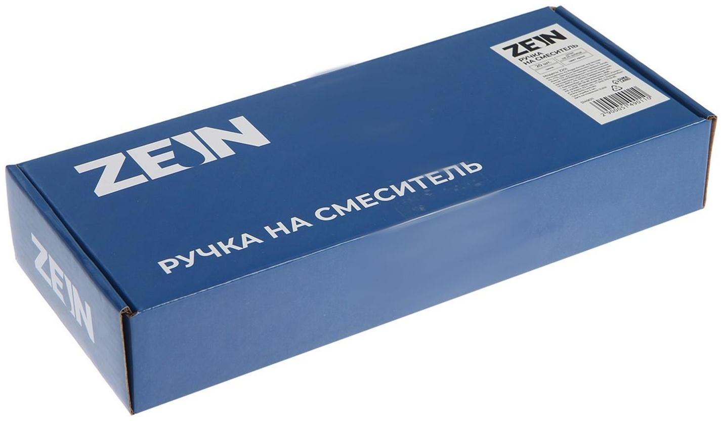 Ручка на смеситель ZEIN Z201, для кран-букс со штоком на 24 шлица, цинк, цвет  хром