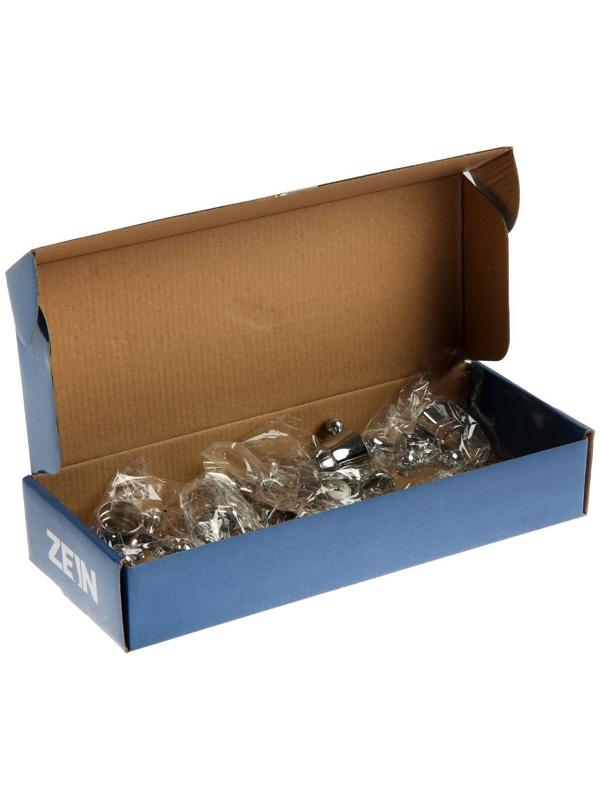 Ручка на смеситель ZEIN Z201, для кран-букс со штоком на 24 шлица, цинк, цвет  хром