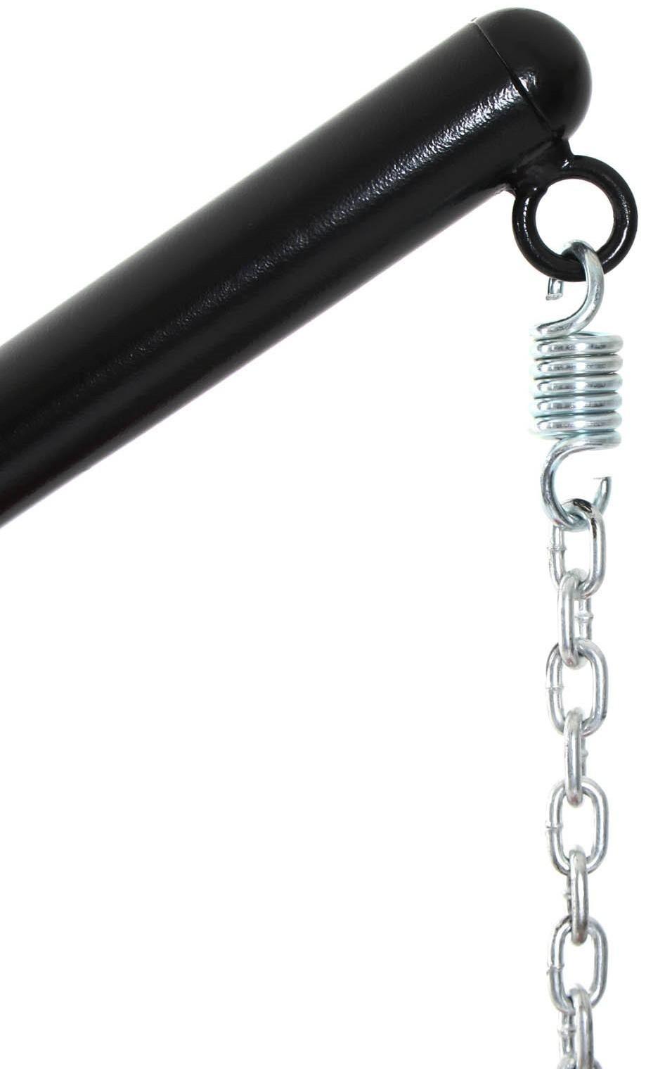 Подвесное кресло КОКОН «Капля» красная подушка, стойка