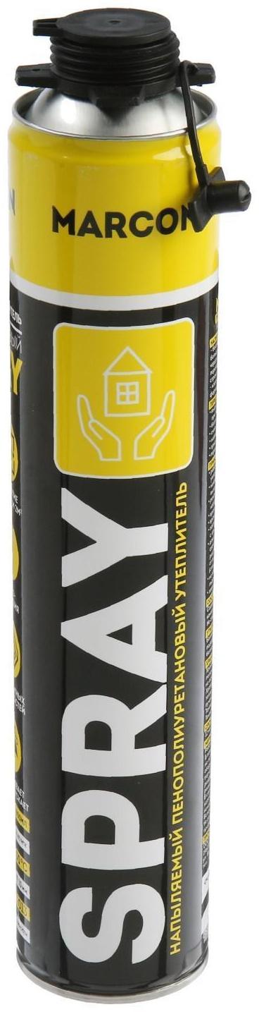 Утеплитель напыляемый MARCON SPRAY PROF, пенополиуретановый, 1000 мл