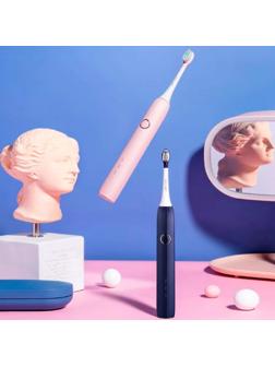 Электрическая зубная щетка Soocas Electric Toothbrush V1, звуковая, синяя