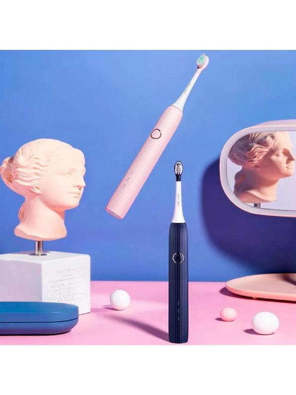 Электрическая зубная щетка Soocas Electric Toothbrush V1, звуковая, синяя