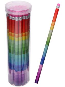 Карандаш чернографитный с ластиком 