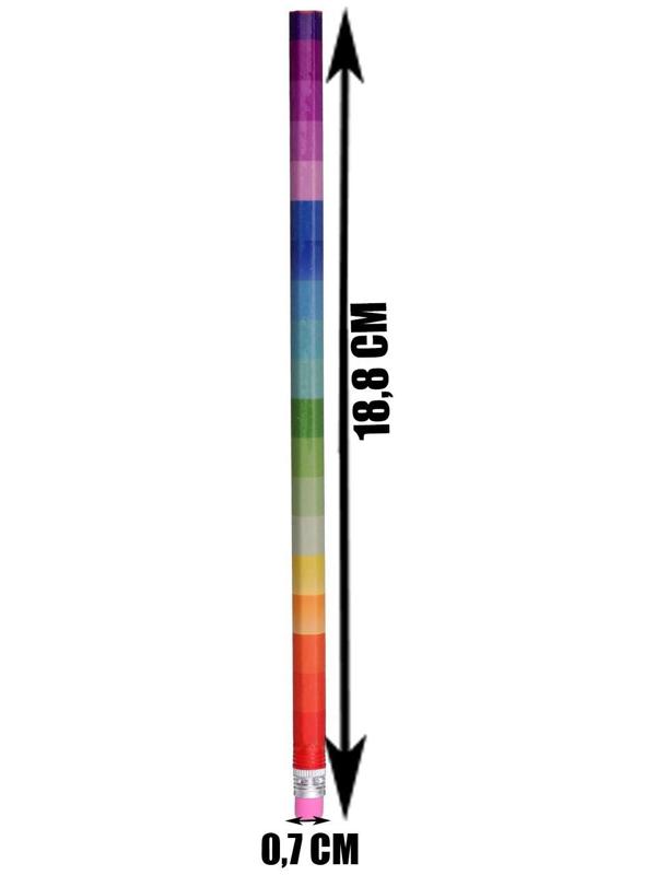 Карандаш чёрнографитный с ластиком 