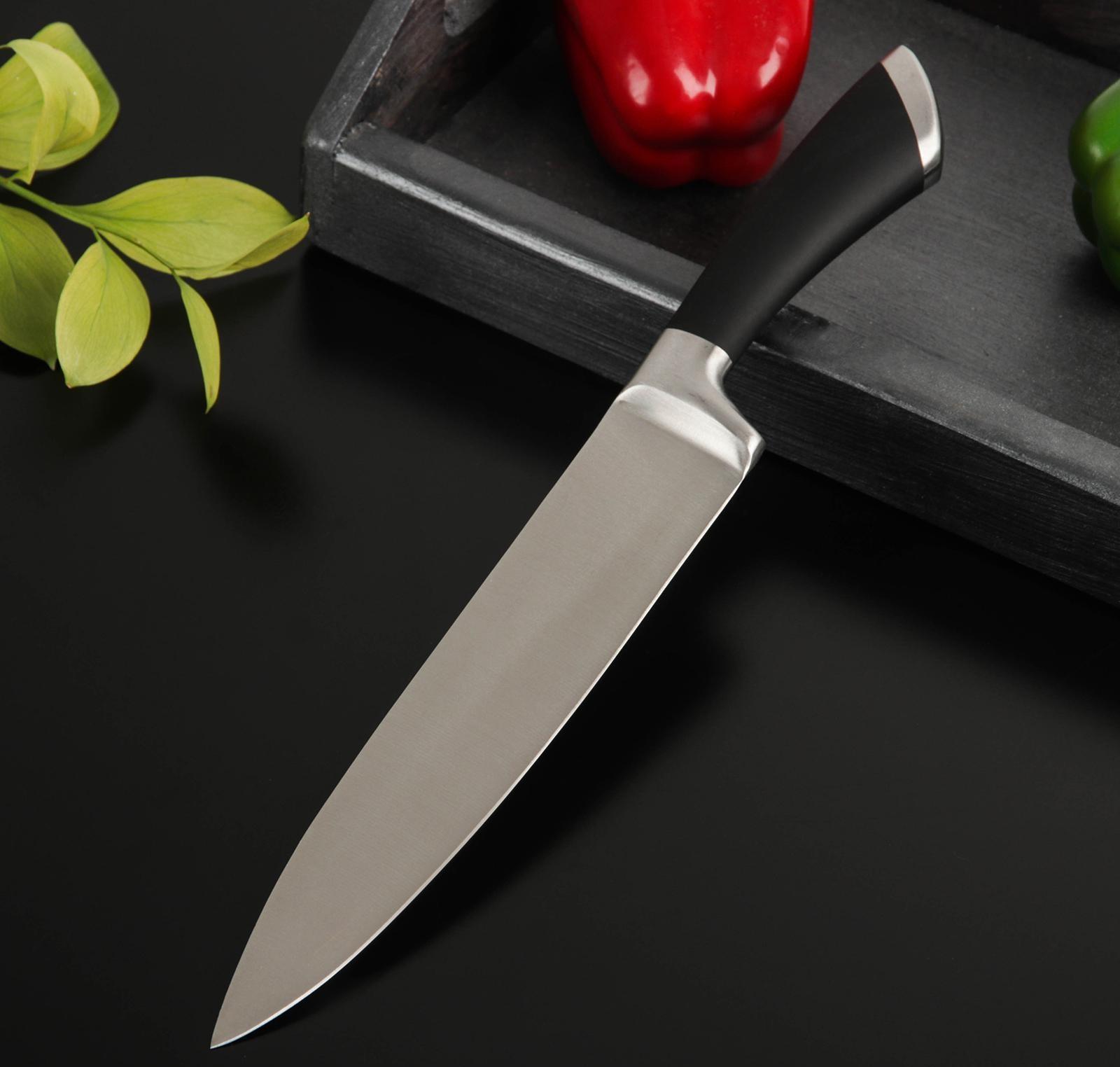 Нож кухонный Доляна Venus, лезвие 20 см