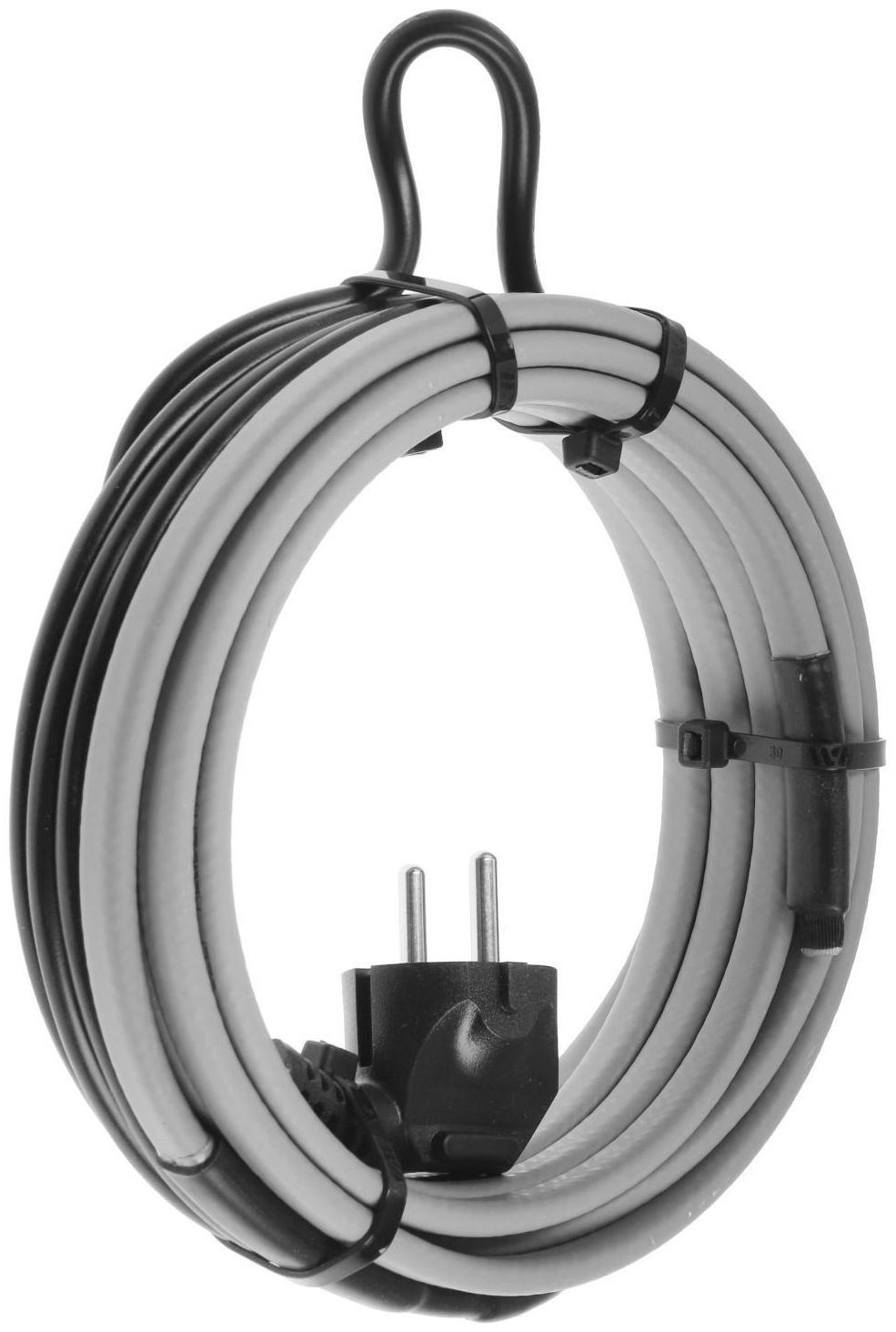 Саморегулирующийся греющий кабель SRL 16-2CR, 16 Вт/м, комплект, на трубу 4 м