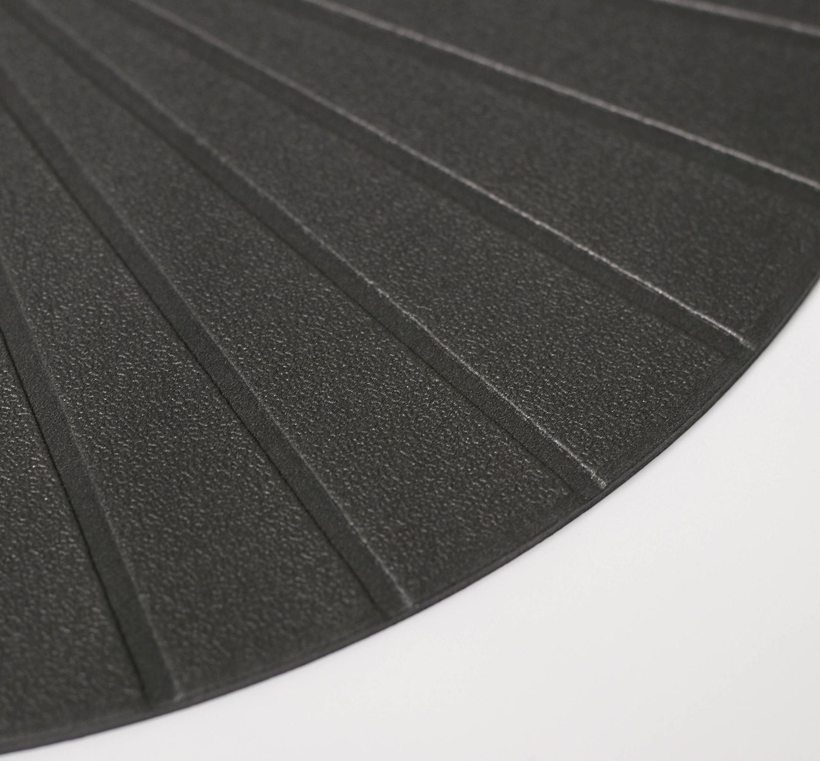 Салфетка сервировочная на стол «Ра», d=36 см, цвет серый / 1 шт.