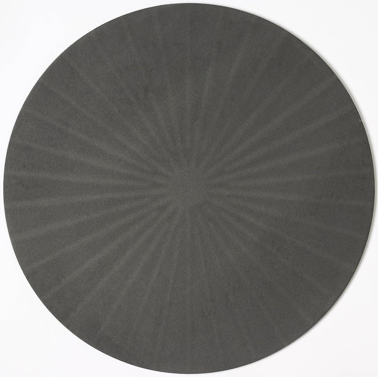 Салфетка сервировочная на стол «Ра», d=36 см, цвет серый / 1 шт.