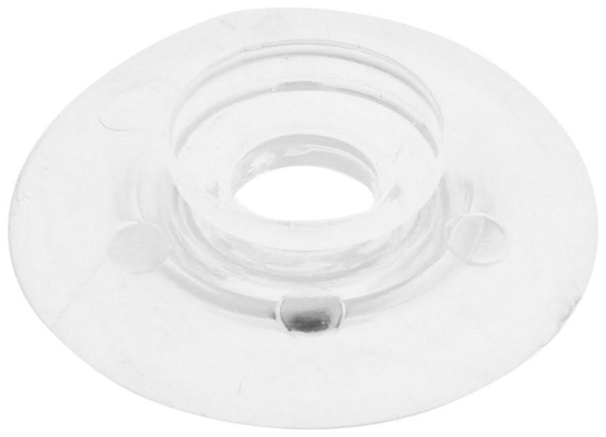 Термошайба d=22 мм для поликарб., прозрачный, 25 шт.