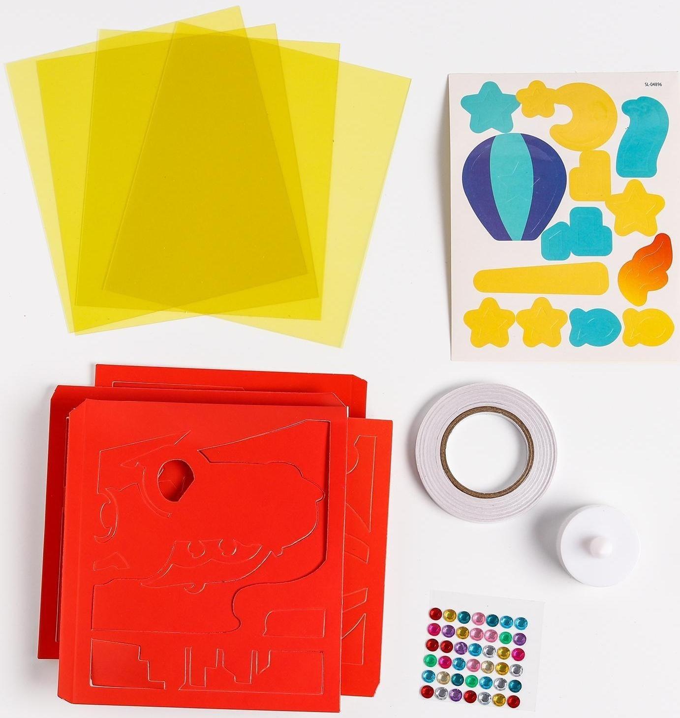 Набор для творчества «Чудесный ночник. Машинка»