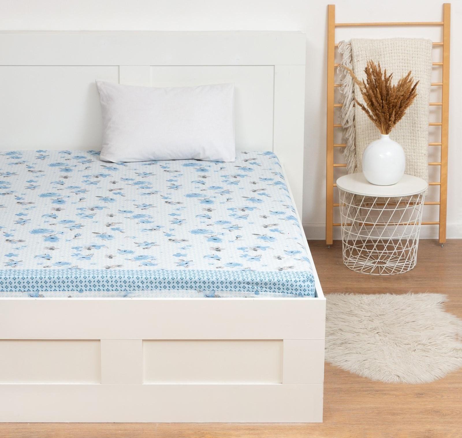 Простыня на резинке Этель 160*200*25 см, 