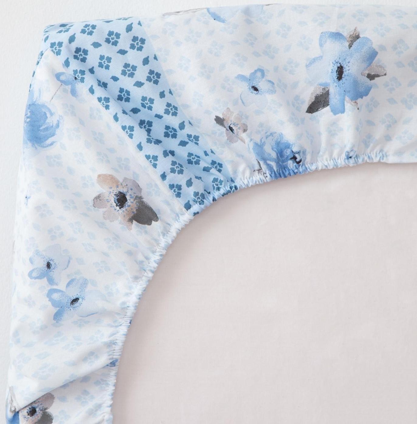 Простыня на резинке Этель 160*200*25 см, 