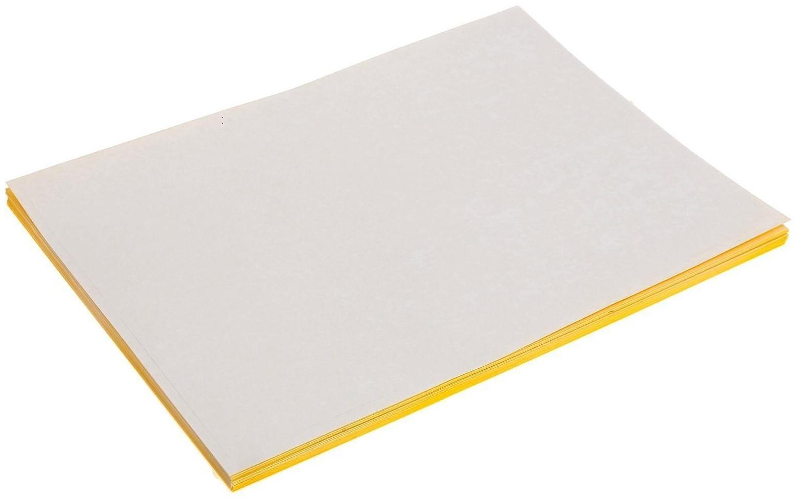 Этикетки А4 самоклеящиеся 50 листов, 80 г/м, на листе 6 этикеток, размер: 105*99 мм, белые