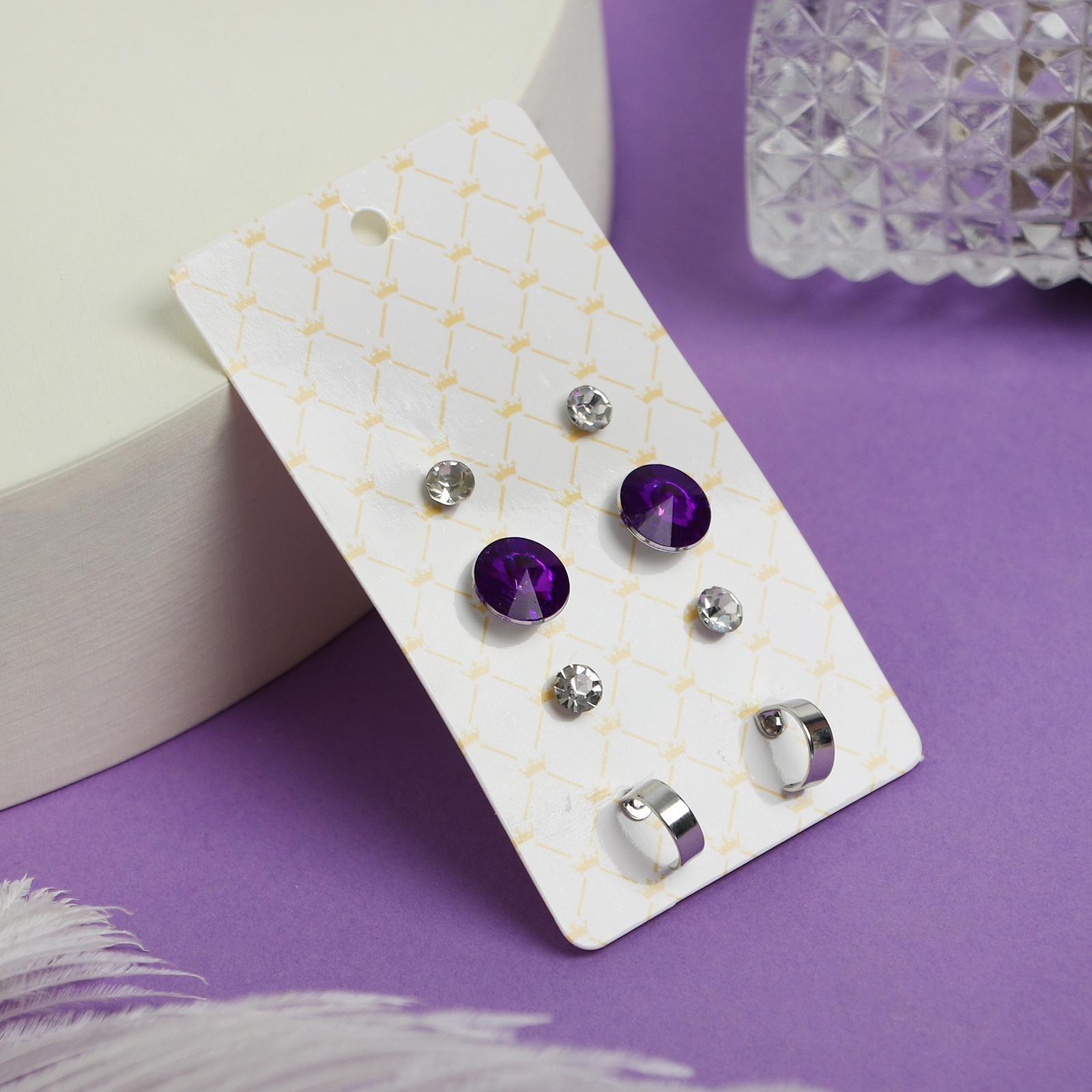 Пусеты 4 пар 