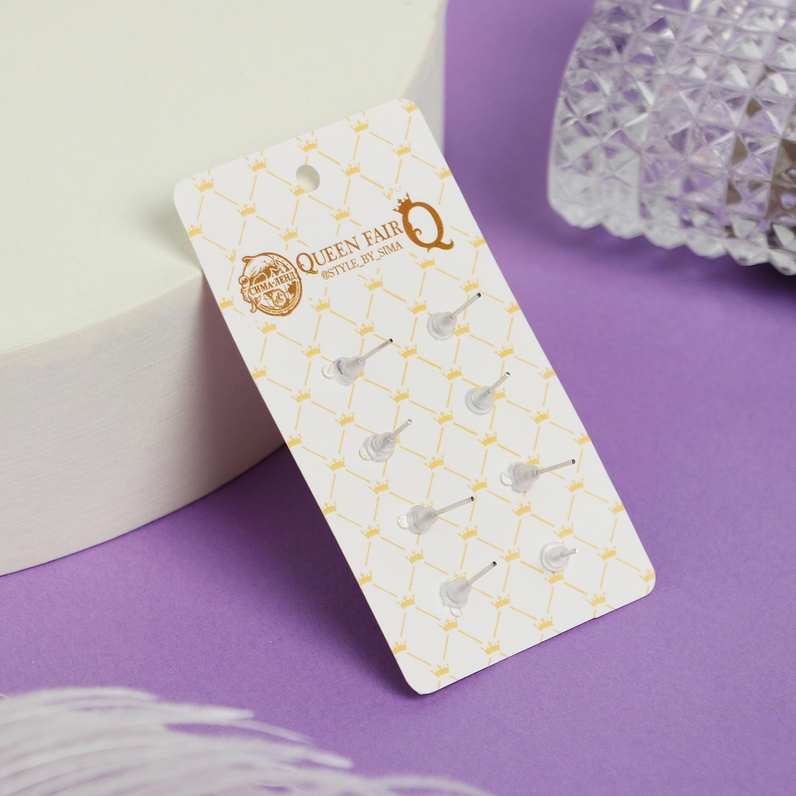 Пусеты 4 пар 