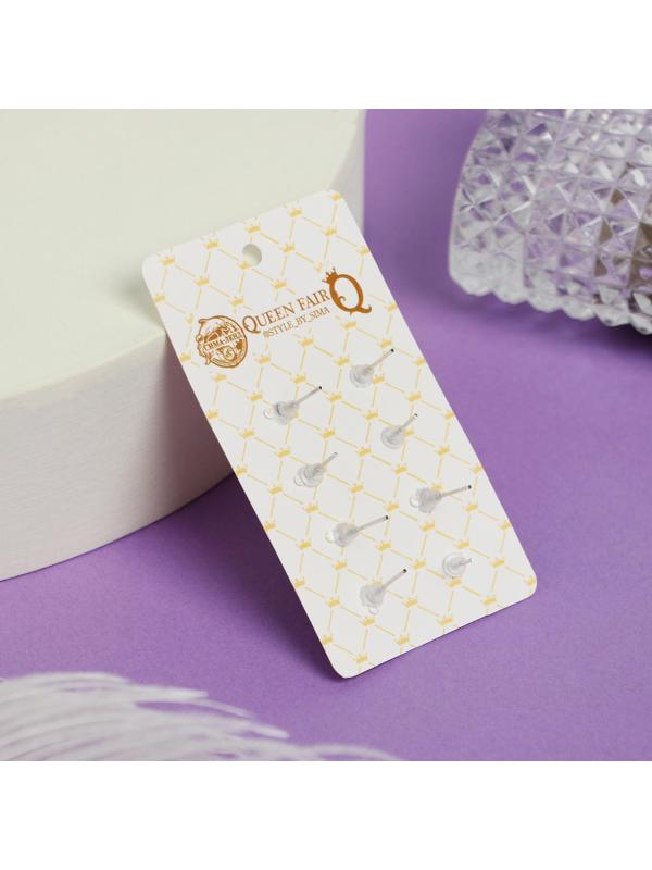 Пусеты 4 пар 