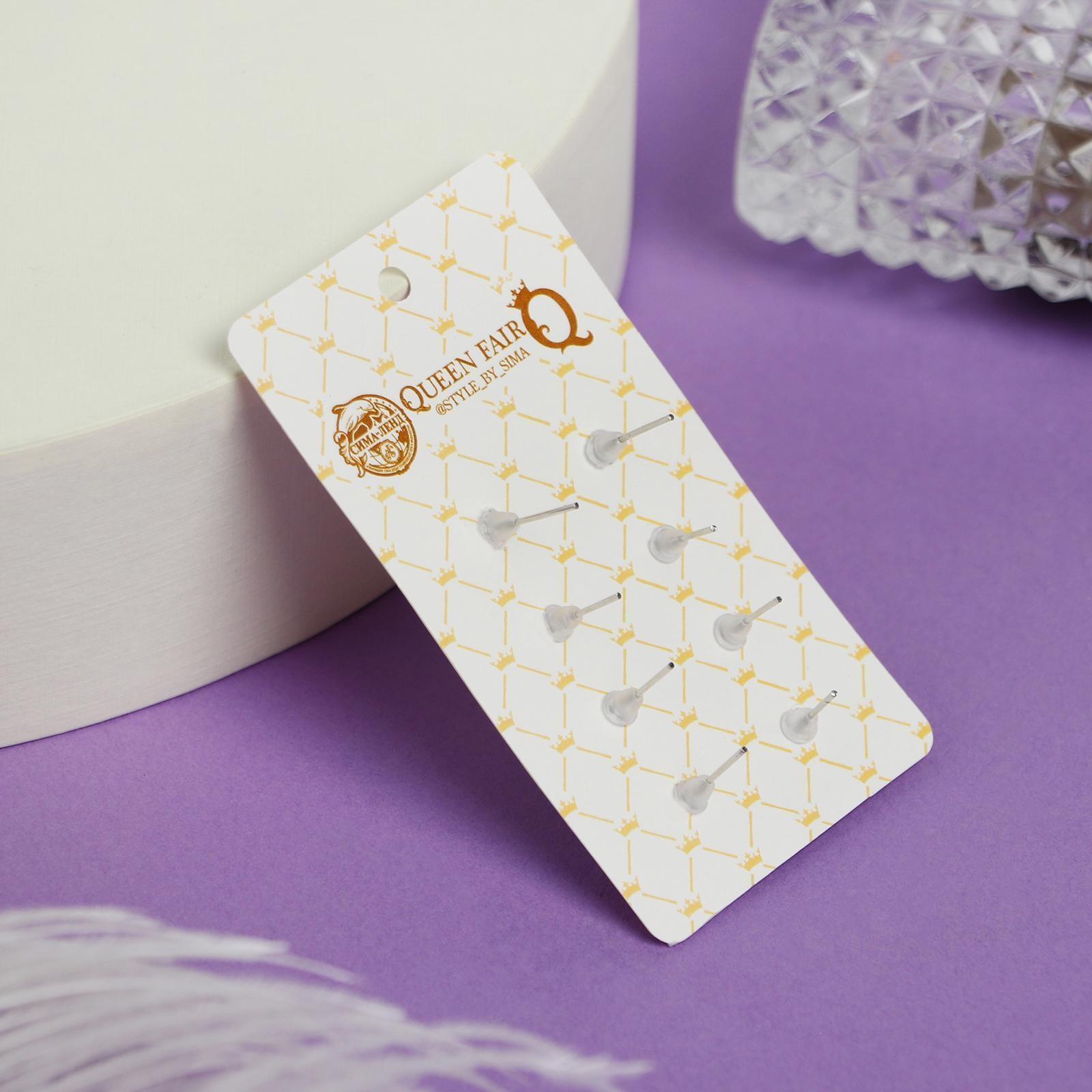 Пусеты 4 пар 