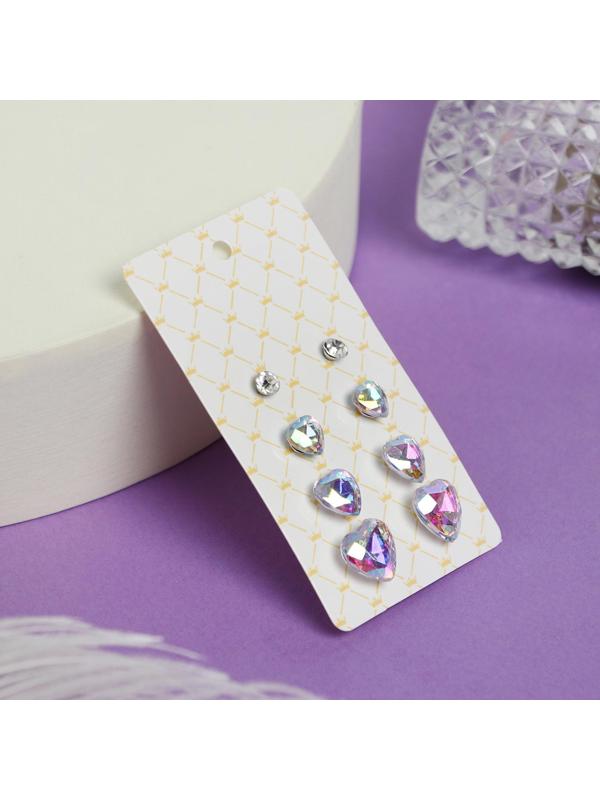 Пусеты 4 пар 