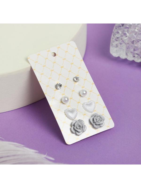 Пусеты 4 пар 