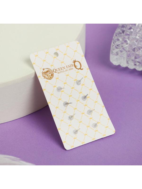 Пусеты 4 пар 