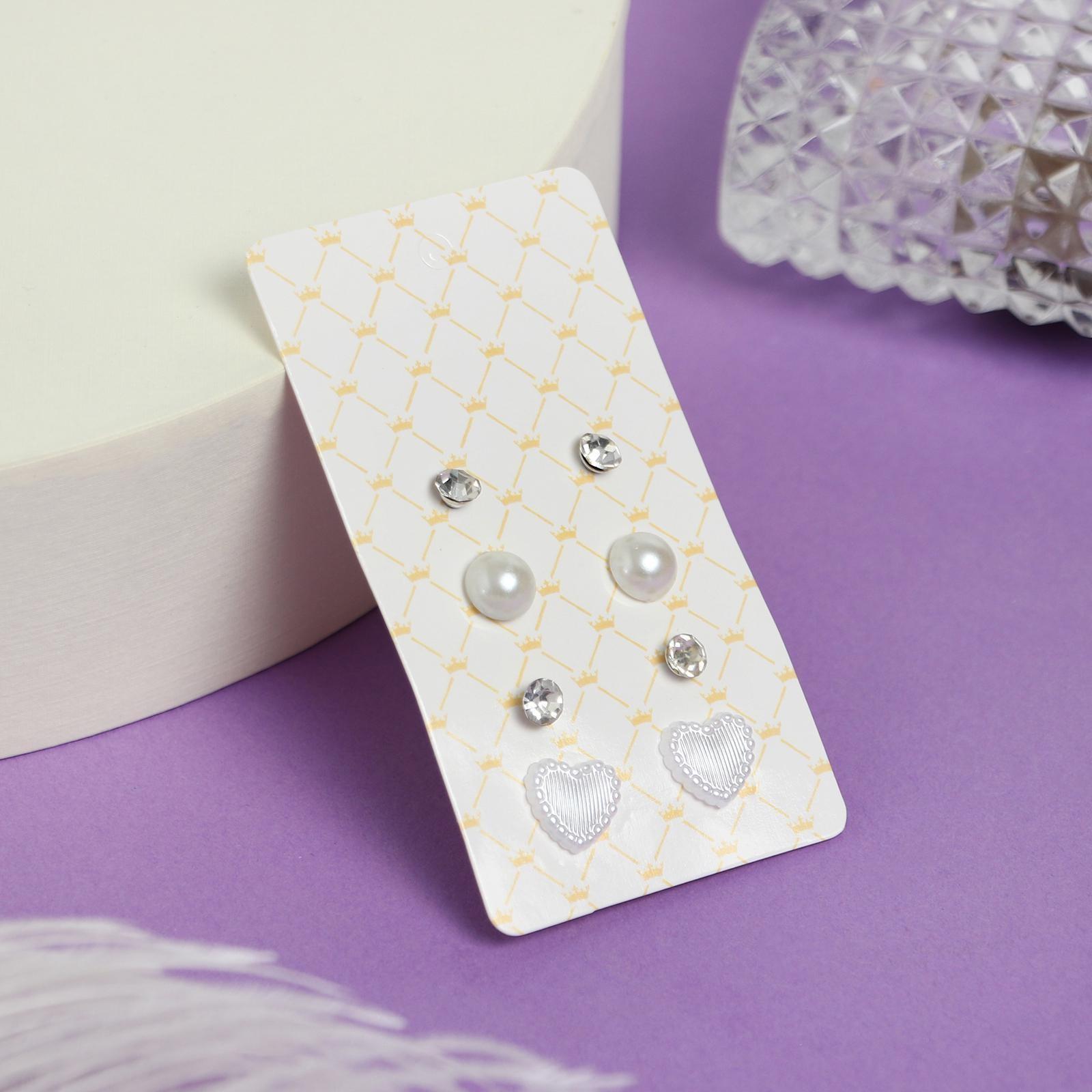 Пусеты 4 пар 