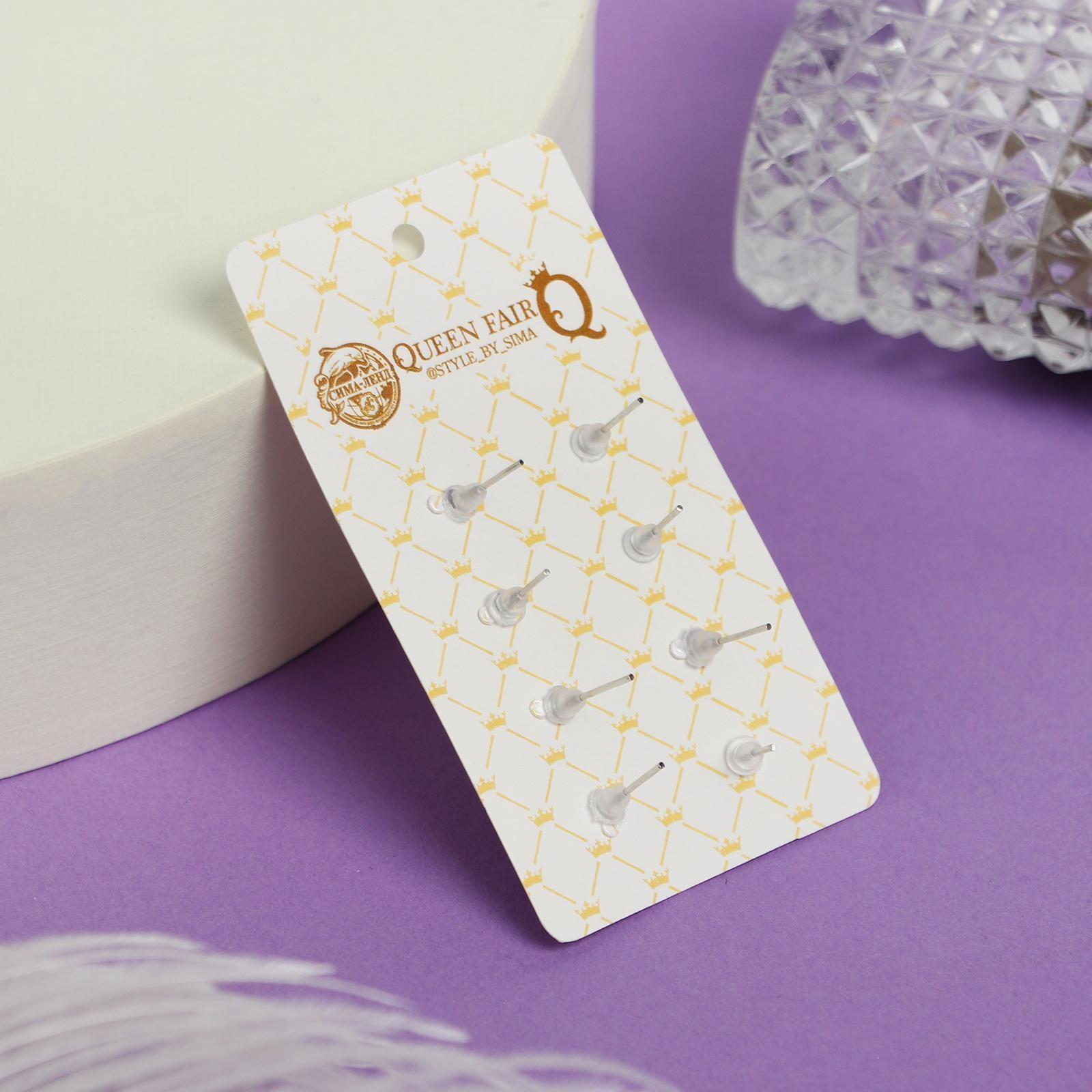 Пусеты 4 пар 