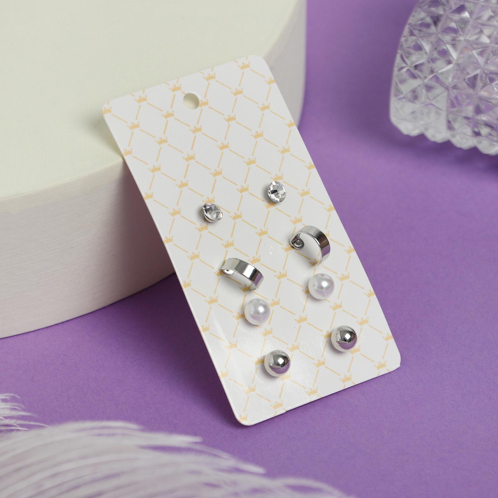 Пусеты 4 пар 