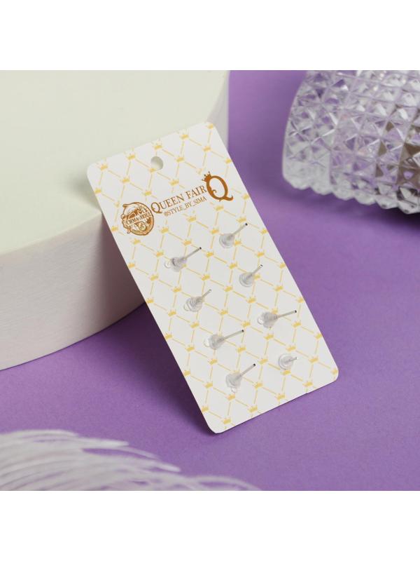 Пусеты 4 пар 