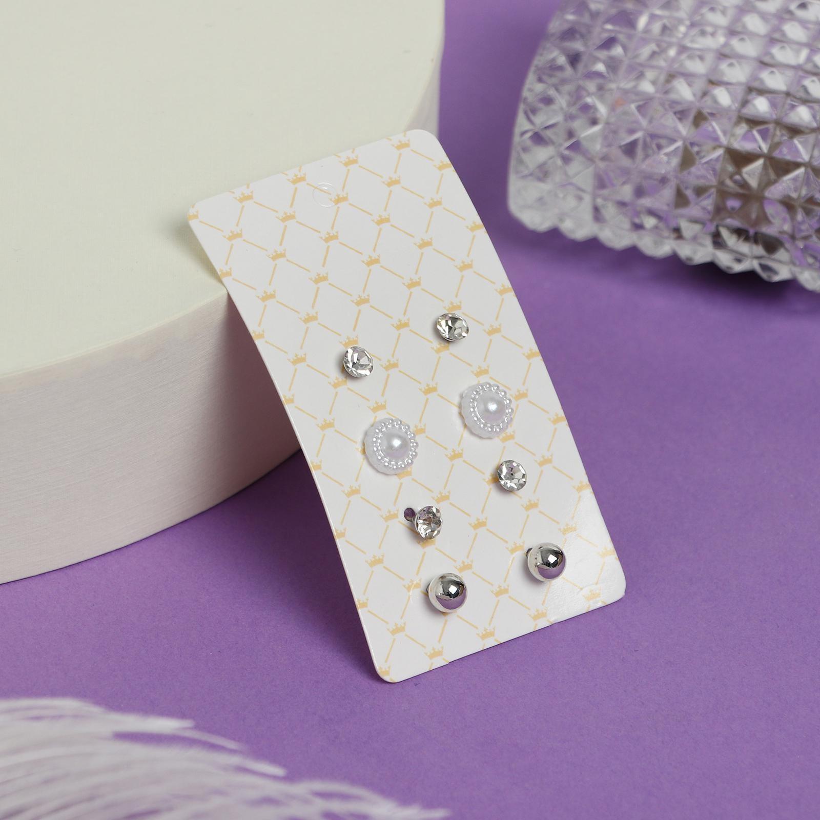 Пусеты 4 пар 