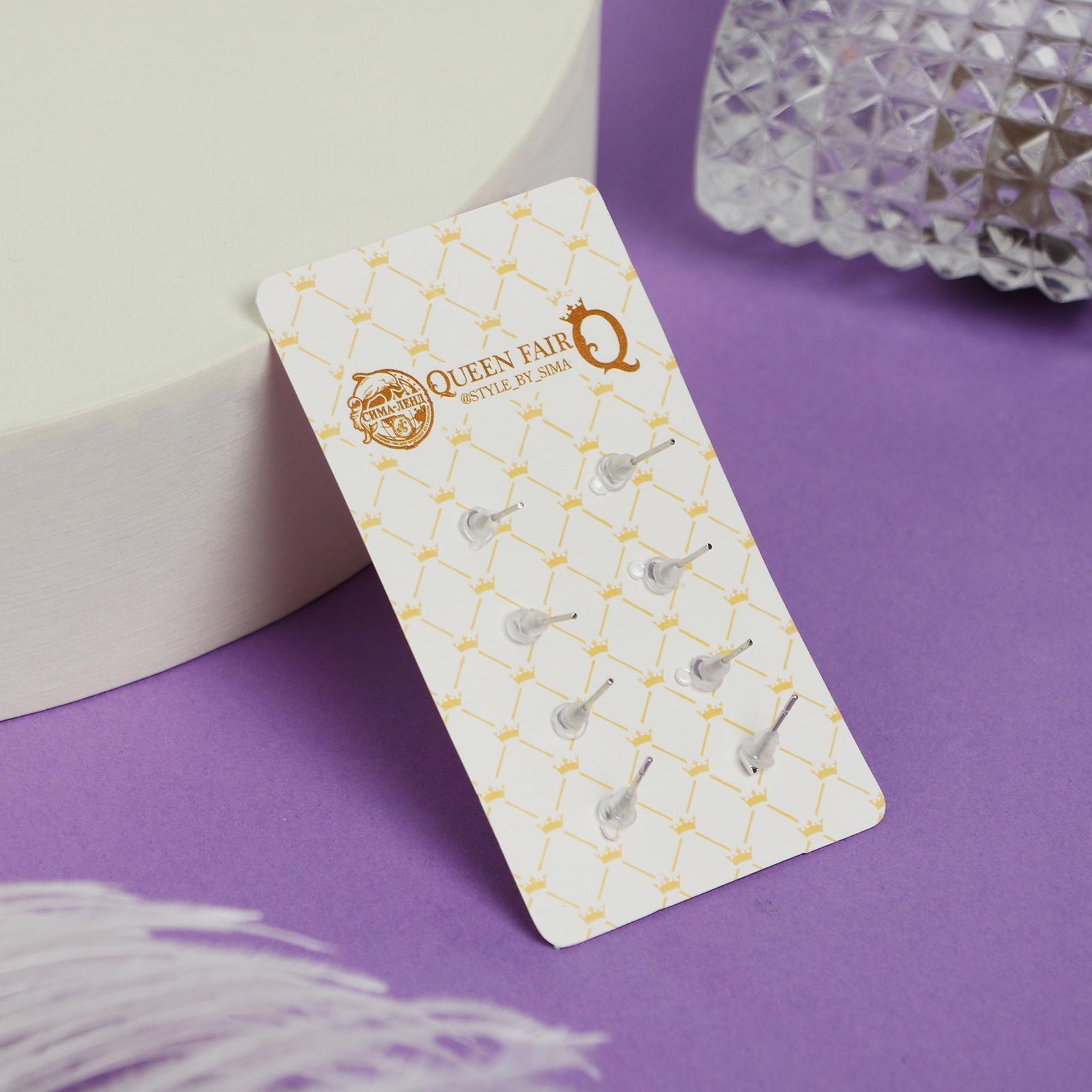 Пусеты 4 пар 