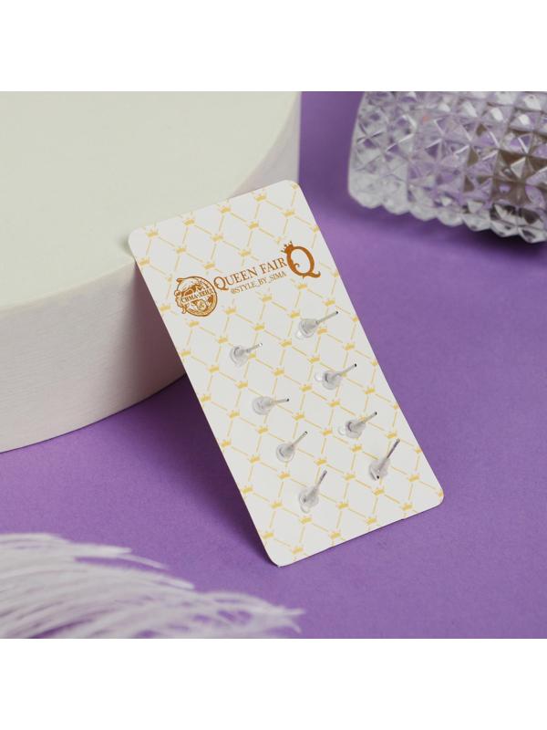 Пусеты 4 пар 