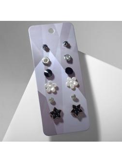 Пусеты 6 пар 