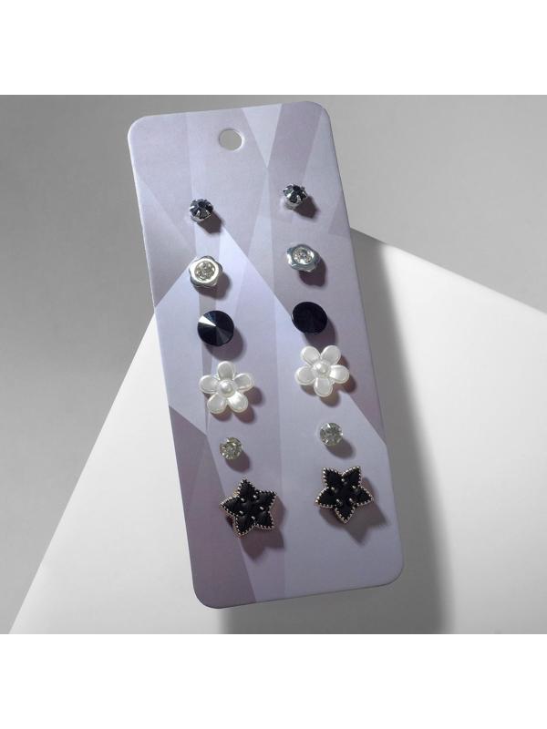 Пусеты 6 пар 