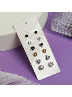 Пусеты 6 пар 