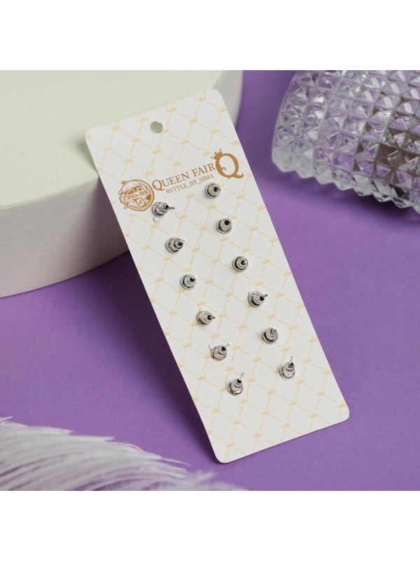 Пусеты 6 пар 