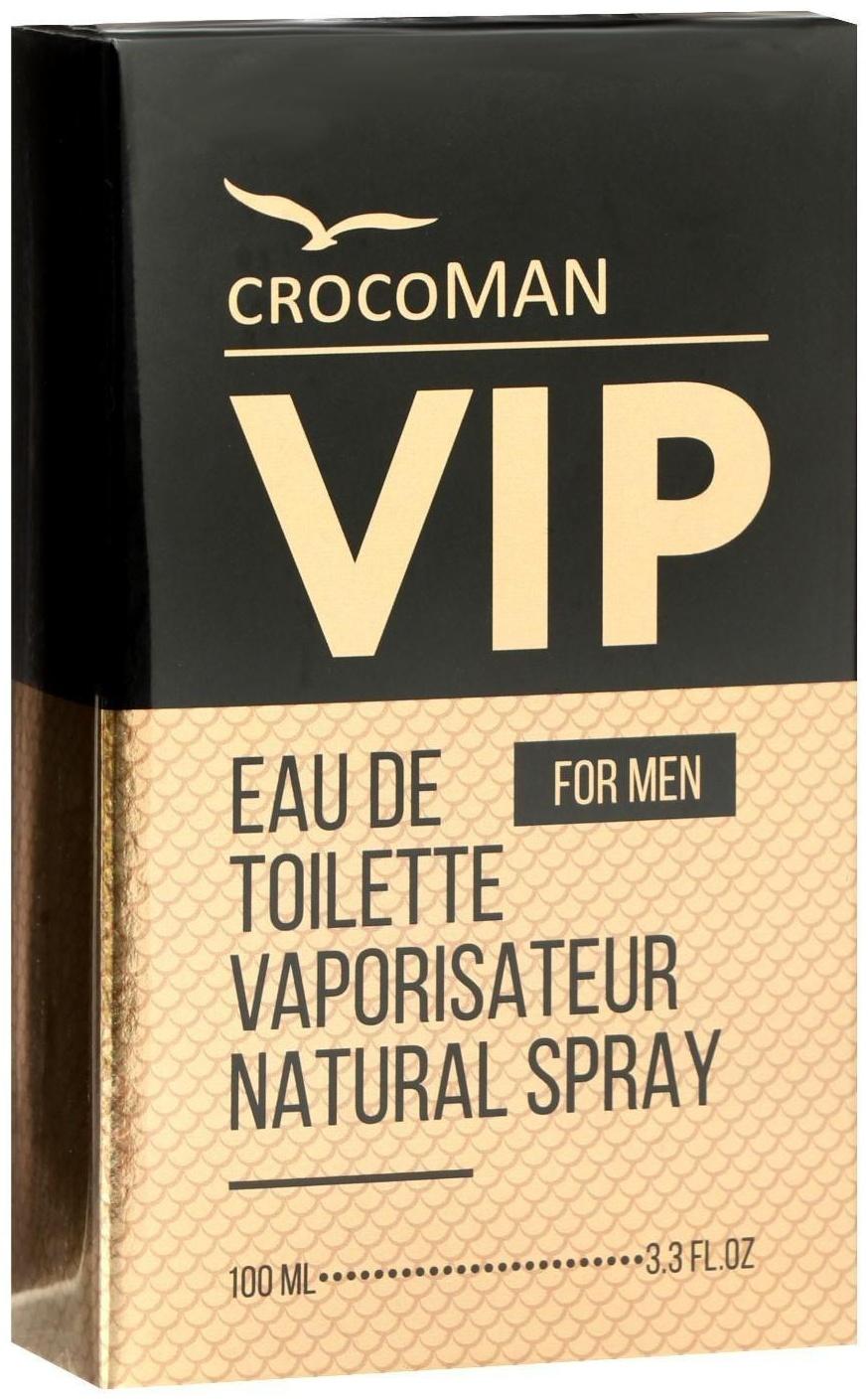 Туалетная вода мужская CrocoMAN VIP, 100 мл