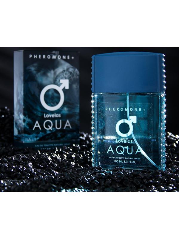 Туалетная вода мужская с феромонами Lovelas Aqua, 100 мл