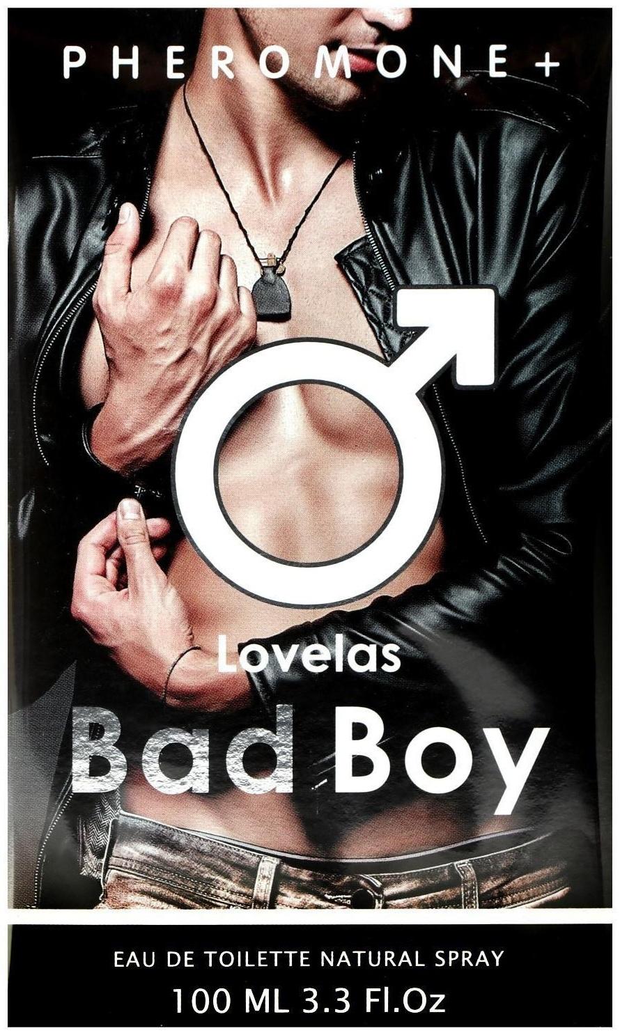 Туалетная вода мужская с феромонами Lovelas Bad Boy, 100 мл