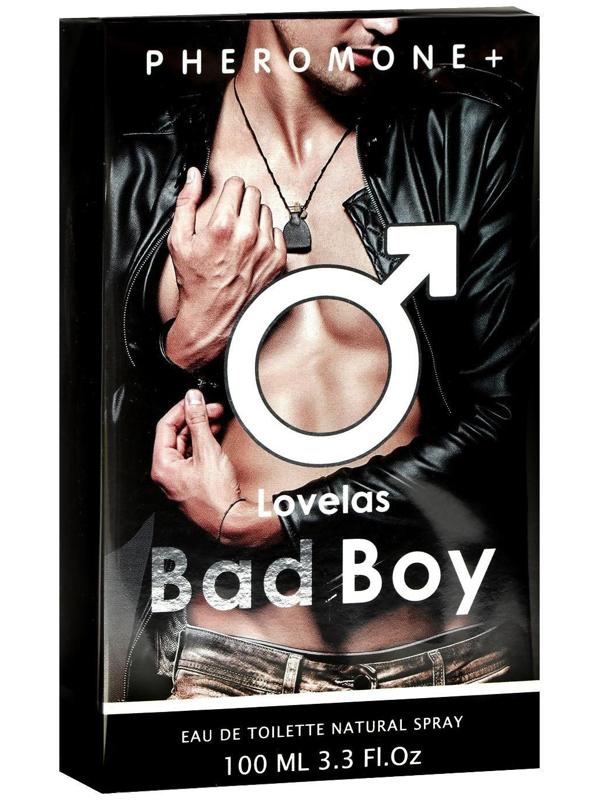 Туалетная вода мужская с феромонами Lovelas Bad Boy, 100 мл