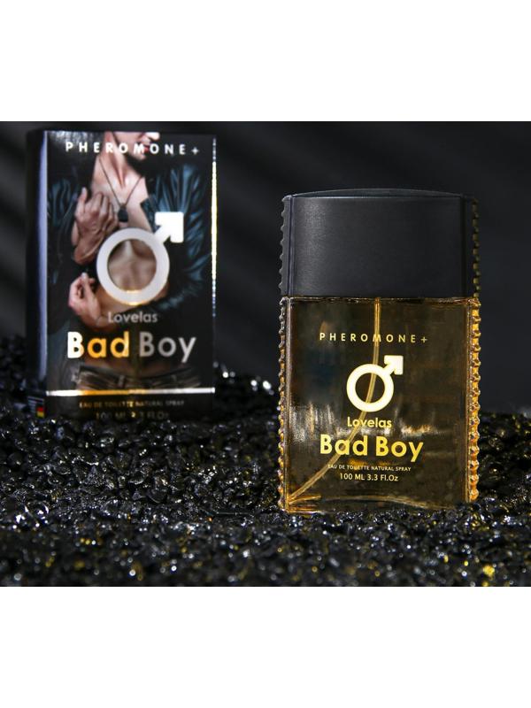 Туалетная вода мужская с феромонами Lovelas Bad Boy, 100 мл