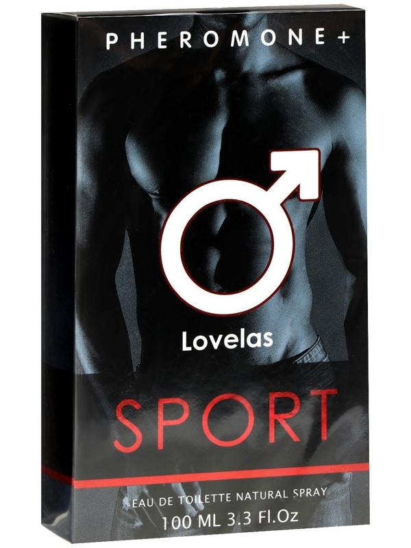 Туалетная вода мужская с феромонами Lovelas Sport, 100 мл