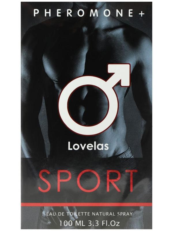 Туалетная вода мужская с феромонами Lovelas Sport, 100 мл