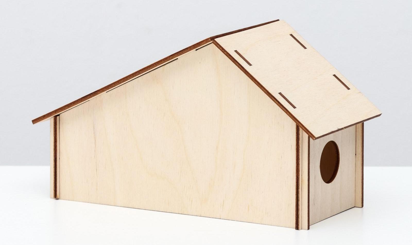 Домик для грызунов, 21,2 х 9,4 х 11,7 см