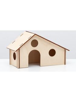 Домик для грызунов, 21,2 х 9,4 х 11,7 см