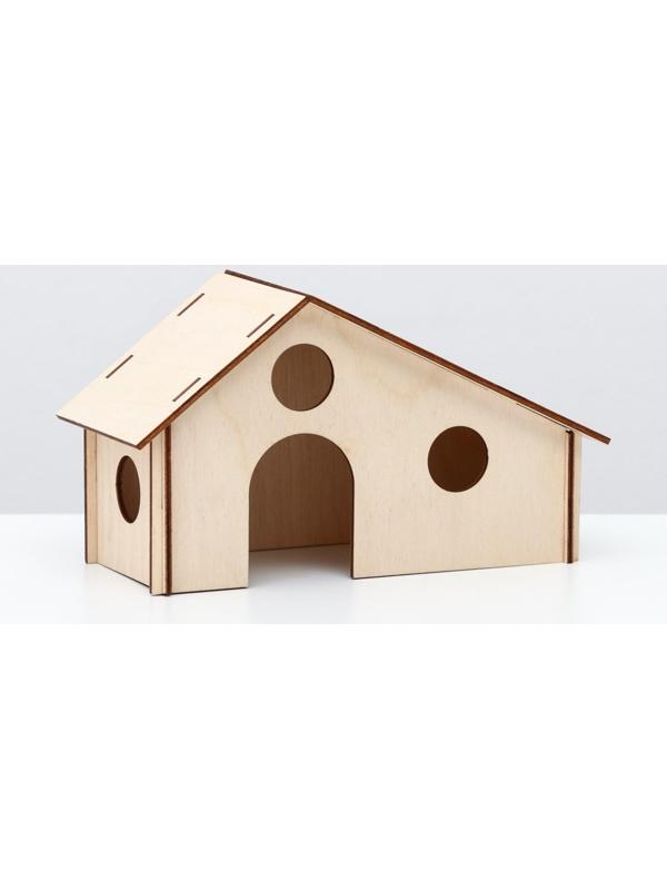 Домик для грызунов, 21,2 х 9,4 х 11,7 см