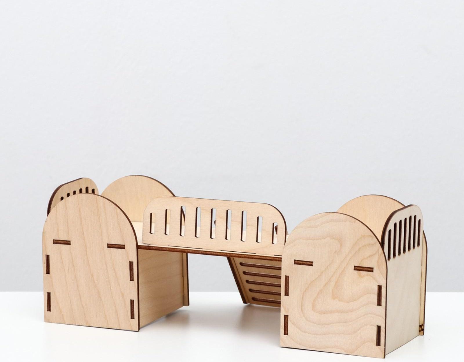 Домик для грызунов, 27 х 14 х 10 см