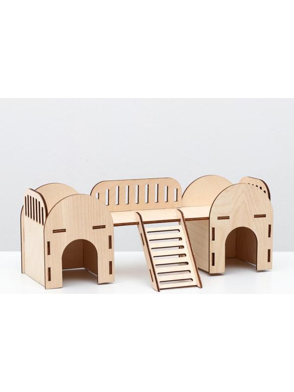 Домик для грызунов, 27 х 14 х 10 см