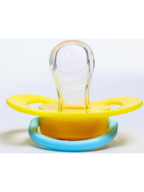 Соска-пустышка силиконовая, ортодонтическая, от 3 мес., «ТРЕНД. Песики»